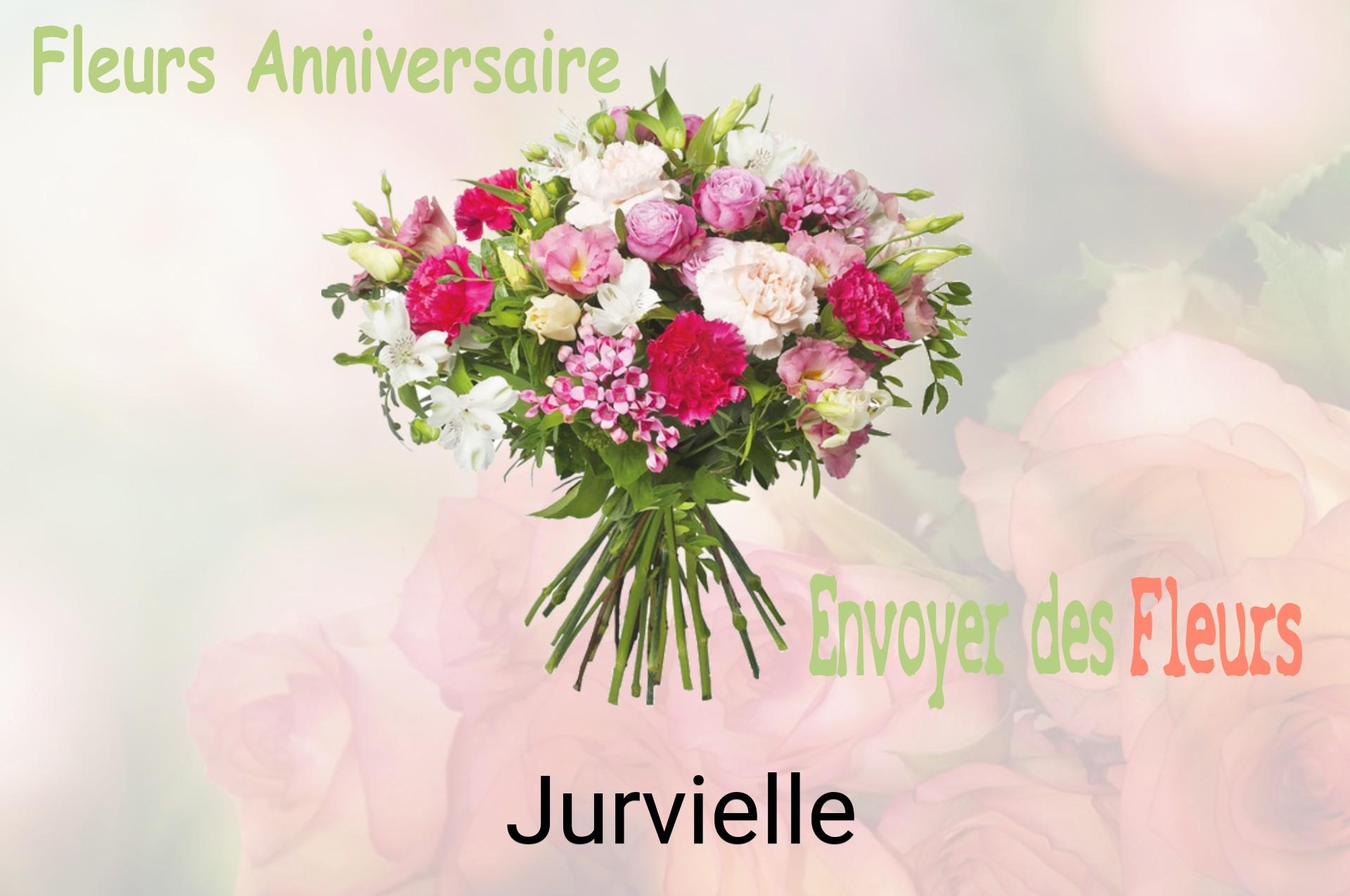 Bouquet de fleurs d’anniversaire livré à Jurvielle